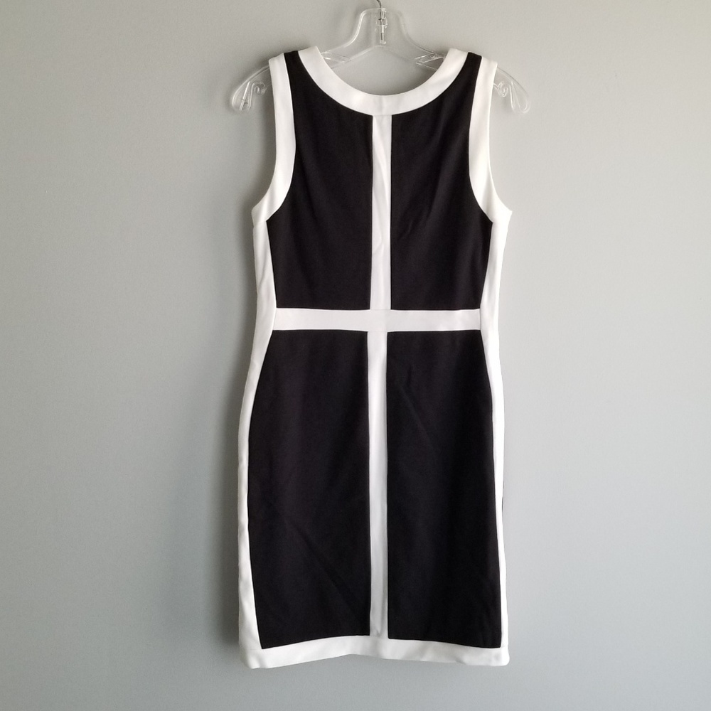 Bailey 44 Black/White Dress Size M - Picture 3 of 5